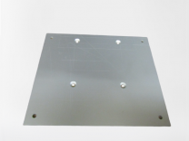 Plate - Etched & Anodized - Setter Humidity Box Mounting                                                                                                                                                                                                       