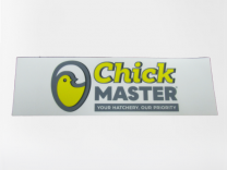 Label Control Cabinet 32"/42" Green Chick Master Logo                                                                                                                                                                                                          