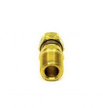 CONNECTOR POLY TUBE, 3/8" X 1/4" NPT, STRAIGHT MALE, INCLUDES CAP, FERREL, AND CONNECTOR (CONNECTOR FOR POLYTUBING)                                                                                                                                            