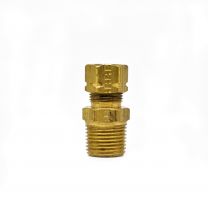 TUBE CONNECTOR-3/8" TX 3/8" MPT.                                                                                                                                                                                                                               