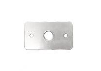 Door handle backing plate for a surface mount VF Hatcher door Millenium. (1 per door).                                                                                                                                                                         