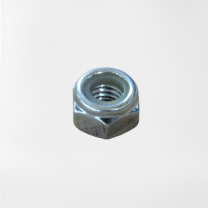 M6 NYLOC NUT TYPE T ZINC PLATED                                                                                                                                                                                                                                